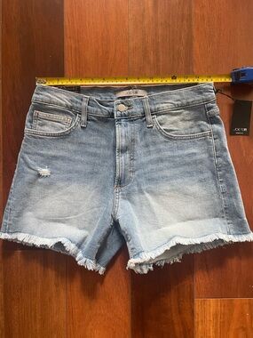 Joe’s Jeans Relaxed Denim Shorts Czechia Wash Sz 27 High Rise 4” Inseam NWT